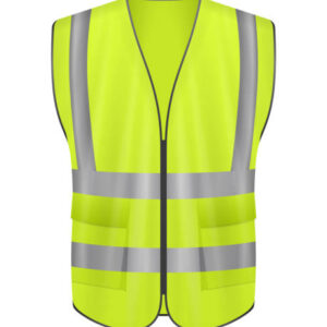 HS-790# SAFETY COAT ( GREEN / BLUE )