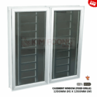 casement window 1200mm X 1200mm