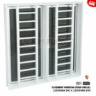 casement window 1200mm X 1200mm