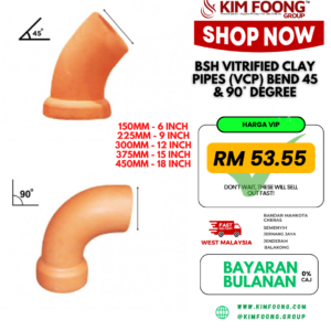 BSH Vitrified Clay Pipes (VCP) Bend